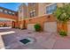 Row of attractive townhouse-style condos featuring private garages and beautifully landscaped sidewalks at 581 S Roosevelt St, Tempe, AZ 85281