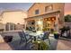 The backyard offers a covered patio, plenty of space for entertaining, and potential for landscaping to create your dream oasis at 12026 W Salter Dr, Sun City, AZ 85373