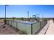 Pickle ball courts are located next to a playground and walking path at 19195 N Los Gabrieles Way, Maricopa, AZ 85138