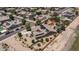 Home with solar, mature trees, desert landscaping, and backyard pool at 2101 S 167Th Dr, Goodyear, AZ 85338