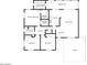 Detailed floor plan showcasing the layout of the home, including bedrooms, bathrooms, and living spaces at 3351 N 6Th Ave, Phoenix, AZ 85013