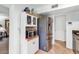 Efficient kitchen design with stainless steel appliances, storage, and a tile floor at 3351 N 6Th Ave, Phoenix, AZ 85013