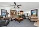 Spacious living room featuring cozy furniture, large decorative mirror, and stylish decor at 3351 N 6Th Ave, Phoenix, AZ 85013