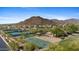 Active community park and playground with mountain views at 6948 E Quill St, Mesa, AZ 85207