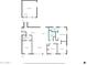 Floor plans of the first and second floor showing the layout of the house at 8436 N 13Th N Pl, Phoenix, AZ 85020