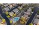A cozy home features a private pool and desert landscaped backyard at 9548 E Kiva Ln, Gold Canyon, AZ 85118