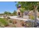 Landscaped grounds surround the community center, enhancing its appeal and creating a welcoming entrance at 10158 W Angels Ln, Peoria, AZ 85383