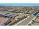 Expansive view of a Primary-planned community featuring well-spaced homes, manicured streets, and picturesque desert scenery at 15817 S 177Th Dr, Goodyear, AZ 85338