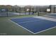 Well-maintained pickleball court offering an active and engaging recreational option for residents and guests at 15817 S 177Th Dr, Goodyear, AZ 85338