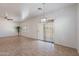 Open dining area with sliding door access to the backyard at 17844 W Caribbean Ln, Surprise, AZ 85388