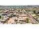 Aerial showcasing location within a neighborhood, and close proximity to city amenities at 1851 E Campo Bello Dr, Phoenix, AZ 85022