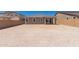 Large, level dirt backyard is ready for customization at 18773 E Panchito Dr, Gold Canyon, AZ 85118