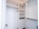 Organized closet features shelving, drawers and closet rods for optimal storage at 19403 E Arrowhead Trl, Queen Creek, AZ 85142