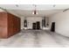 Spacious garage with storage cabinets and finished concrete floors at 23756 S Vacation Way, Sun Lakes, AZ 85248
