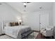 Serene bedroom featuring soft lighting, a plush bed, and elegant decor at 28814 N 45Th St, Cave Creek, AZ 85331
