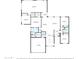 Illustrated floor plan of the home showcasing the layout and room sizes at 28814 N 45Th St, Cave Creek, AZ 85331