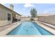 Inviting backyard with a private pool, perfect for relaxation and outdoor entertaining at 351 N Danyell Dr, Chandler, AZ 85225