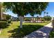 Community common area featuring shade structure and manicured landscaping at 4630 N 68Th St # 264, Scottsdale, AZ 85251