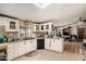 Kitchen with white cabinetry, stainless steel appliances, and bright natural light at 49478 W Val Vista Rd, Maricopa, AZ 85139