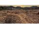 A leveled lot in the foreground, a harmonious blend of open land and mountain views at 6525 E Bluebird Ln, Paradise Valley, AZ 85253