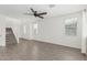 Spacious living room with hardwood floors and a ceiling fan at 905 S Canal Dr # 17, Chandler, AZ 85225