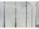 A glass shower with modern fixtures and bright lighting create a spa-like experience at 905 S Canal Dr # 17, Chandler, AZ 85225