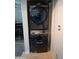 Modern, stackable laundry machines for efficient use of space in a dedicated laundry area at 9450 N 94Th Pl # 205, Scottsdale, AZ 85258