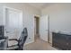Bedroom featuring closet and doorways for easy access at 9752 E Torino Ave, Mesa, AZ 85212