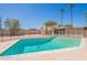 Gorgeous pool and backyard area, perfect for summer relaxation and outdoor entertaining at 1811 W Roma Ave, Phoenix, AZ 85015