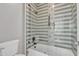 Bathroom featuring neutral color palette, shower and toilet at 2219 E Galileo Dr, Gilbert, AZ 85298
