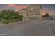 Two-story home featuring a three-car garage and a beautifully paved driveway at 2219 E Galileo Dr, Gilbert, AZ 85298