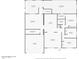 Layout of the home's first floor, including the living room, kitchen, bedrooms, and attached garage at 2227 N 57Th Dr, Phoenix, AZ 85035