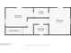 Second-floor layout showcasing bedrooms, a full bathroom, stairs, and closet space, providing clear room dimensions at 2227 N 57Th Dr, Phoenix, AZ 85035