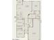 Detailed floorplan showing layout including bedrooms, kitchen, gathering room, patio, and garage at 25438 W Chipman Rd, Buckeye, AZ 85326