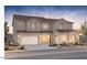 Stunning two-story home showcasing a neutral color palette, two-car garage, and well-manicured landscaping at 25845 S 227Th St, Queen Creek, AZ 85142