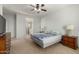 Bedroom features soft carpet and natural lighting at 2993 E Meadowview Dr, Gilbert, AZ 85298