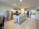 Spacious kitchen featuring white cabinets, granite countertops, and stainless steel appliances at 322 S Soledad Ct, Casa Grande, AZ 85194