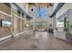 Spacious clubhouse with modern design, ample seating, and large windows showcasing the community at 4360 S Atom --, Mesa, AZ 85212