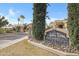 Elegant community sign for Bella Terra at Paradise Valley Condominiums at 5335 E Shea Blvd # 1087, Scottsdale, AZ 85254