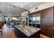 Gourmet kitchen with custom island, modern lighting, and open floor plan at 6512 N 31St Way, Phoenix, AZ 85016