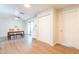 Open-concept dining area filled with natural light, complemented by a sliding door to the backyard at 1001 W 19Th St, Tempe, AZ 85281