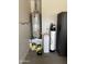 Utility Room with hot water tank, water filtration system, and salt at 10704 E Twister Ave, Mesa, AZ 85212