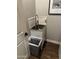 Convenient utility sink with a modern faucet, ideal for household tasks at 10704 E Twister Ave, Mesa, AZ 85212
