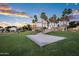 Community basketball court, playground, and bench offering great recreational opportunities for residents at 1398 W Windhaven Ave, Gilbert, AZ 85233