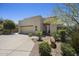 Single Gathering home with desert landscaping and private driveway at 14007 E Lupine Ave, Scottsdale, AZ 85259