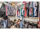 Walk-in closet provides ample storage, shelving, and hanging space for organization at 16386 W Sierra St, Surprise, AZ 85388