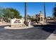 Community entrance featuring decorative signage and gated access at 17214 E Alta Loma --, Fountain Hills, AZ 85268