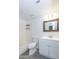 Bathroom with a white vanity, framed mirror, and a tub with shower at 222 W Brown Rd # 72, Mesa, AZ 85201