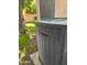 Close-up of a Trane XR13 AC unit, highlighting the property's cooling system at 2301 E Beachcomber Dr, Gilbert, AZ 85234