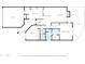 Detailed floor plan showcasing the layout of the home's rooms and living spaces at 2413 E Rancho Dr, Phoenix, AZ 85016